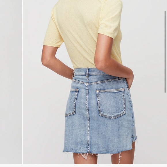 Wilfred Free Denim Skirt Size 6 - Picture 2 of 6